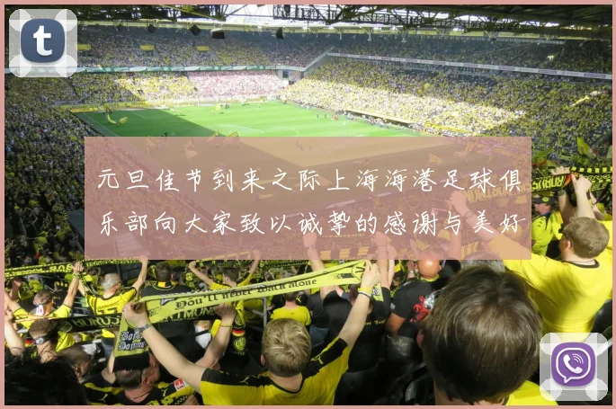 元旦佳节到来之际上海海港足球俱乐部向大家致以诚挚的感谢与美好祝福